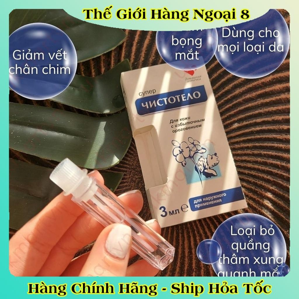 Gel Tẩy Nốt Ruồi DVELINIL Nga Tẩy Nốt Ruồi, Mụn Cơm, Mụn Cóc, Mụn Thịt