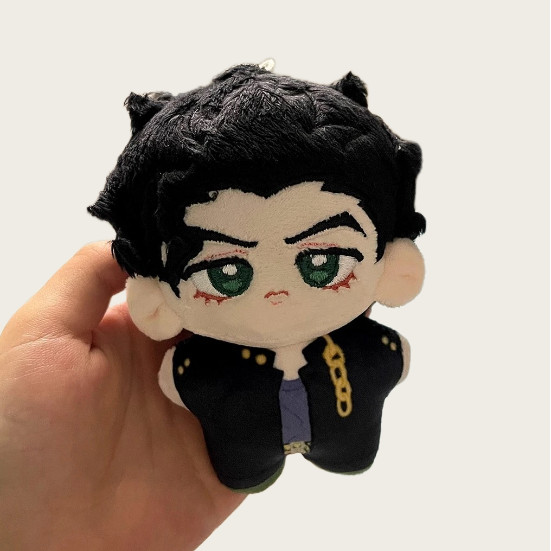 Jojo 's Bizarre Adventure Joseph Joestar, Jolyne Cujoh, Jotaro Kujo & Kakyoin Noriaki Móc khóa búp bê sang trọng 10cm