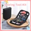 May Bộ Dụng Cụ DIY Đa Năng Hộp May Bộ Dây Kim Nút Threader Kéo Chân Thước Bộ Phụ Kiện Cho Tay Quilting Khâu Thêu FE123