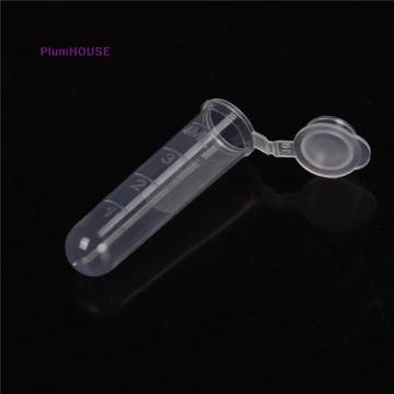 Plumhouse 30 Cái 5ml Máy Ly Tâm Nhựa Phòng Thí Nghiệm Ống Lọ Mẫu Hộp Đựng Chai Có Nắp5Ml Máy Ly Tâm Nhựa VN