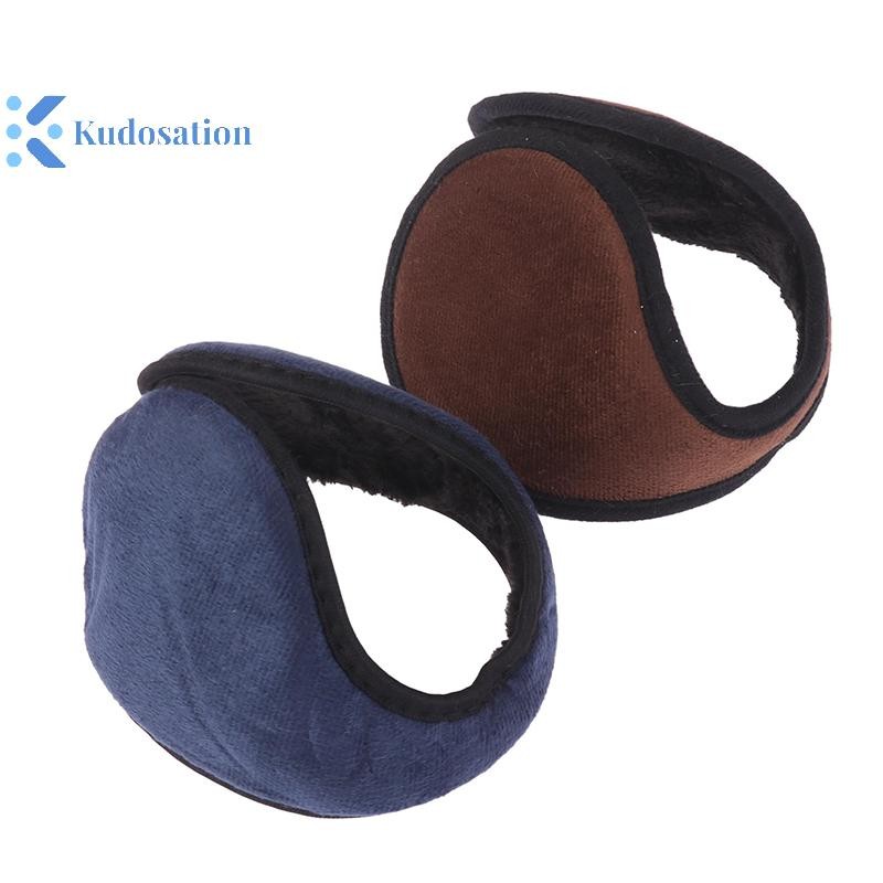 Kudosation Nhiệt Mềm Mại Sang Trọng Bịt Tai Người Mùa Đông Làm Dày Tai Ấm Hơn Thể Thao Ngoài Trời Chống Gió Vỏ Tai Chống Lạnh
