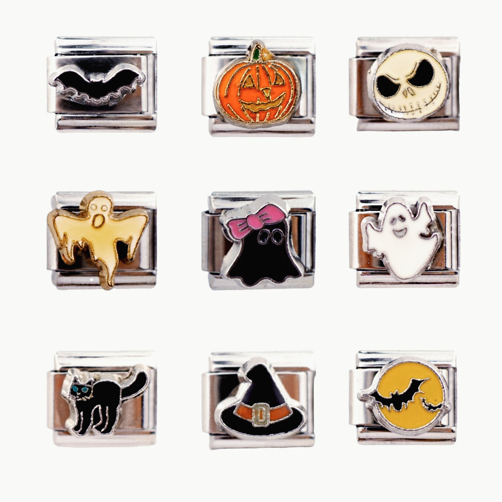 Dòng vòng tay mô-đun phong cách Ý mới Bộ sưu tập Halloween Tạo kiểu dây chuyền lắp ráp cá tính
