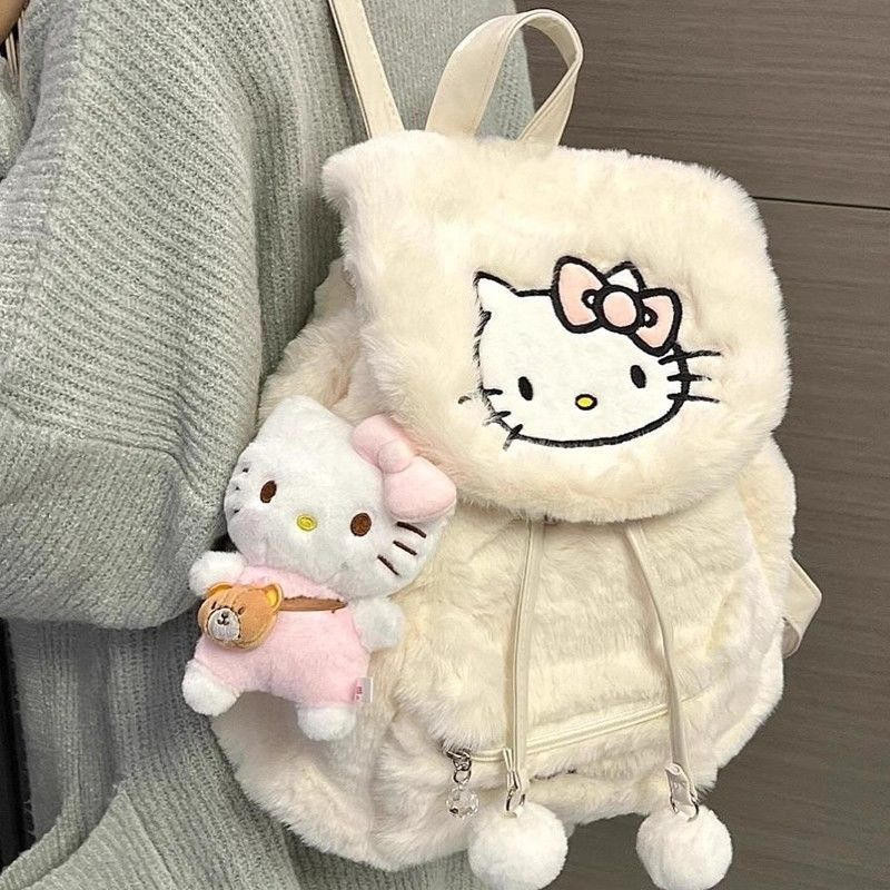 Ba lô dễ thương Hello Kitty túi xách sang trọng nữ Sanrio Hello Kitty ...