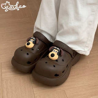 Xixitiao Sandal Nữ Mùa Xuân/Hè Mới, Chất Liệu Eva, Họa Tiết Hình Cún Hoạt Hình