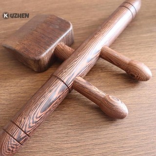Kuzhen Cloud Shengyang Mở Lại Xẻng Guasha Massage Cạp Tay Cầm Cầm Cầm Tay Đặc Biệt Wenge Gỗ Dụng Cụ Massage HOT