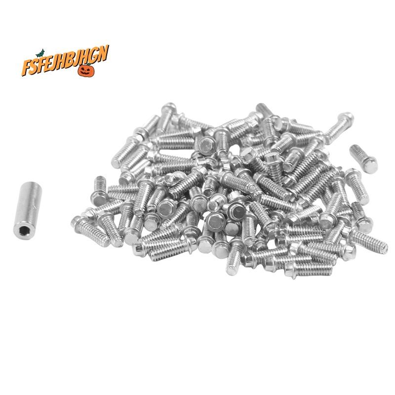100 Chiếc 1.9 2.2 Bánh Xe Vành Imperial M2 Vít Trang Trí Cho 1 / 10 RC Bánh Xích Trục SCX10 90046 AXI03007 TRX4