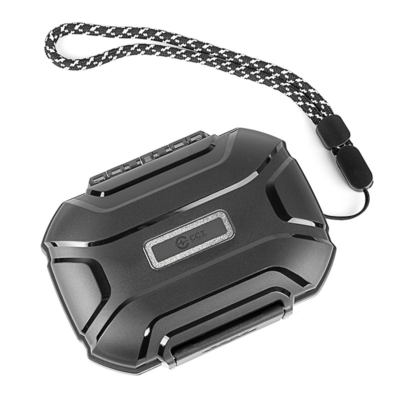 hộp vỏ đựng tai nghe Hộp đựng tai nghe đa chức năng CXZ ZC01 Hộp đựng IEM di động Vỏ