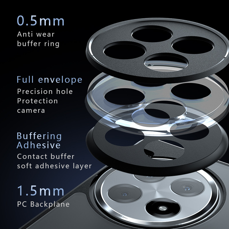 Dành Cho OnePlus 13 13 13R 12 12R 11R Nord 4 3 CE4 Lite Ace 2 3 5 Pro 2V 3V Vỏ Điện Thoại Chống Rơi Túi Khí PC Cứng + TPU Vỏ Lưng Da Thoải Mái