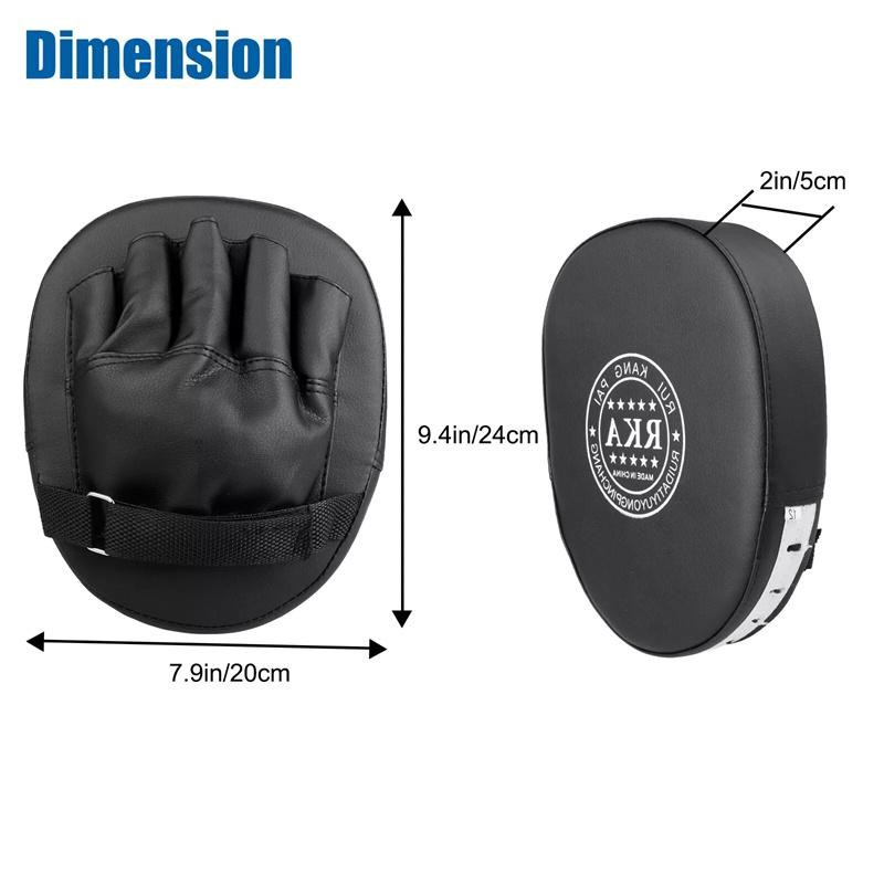 Tmoy 2 Cái / lốc Kick Găng Tay Đấm Bốc Miếng Lót Đấm Mục Tiêu Túi Nam MMA PU Karate Muay Thái Miễn Phí Chiến Đấu Sanda Huấn Luyện Người Lớn Trẻ Em Thiết Bị TCVN