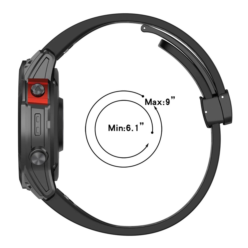 Dây đeo vừa vặn nhanh 26mm 22mm 20mm cho Garmin Fenix 8 7X 7 Pro Fenix 6X 6 5X 5Plus Tactix 7 Forerunner 965 955 dây đeo silicon