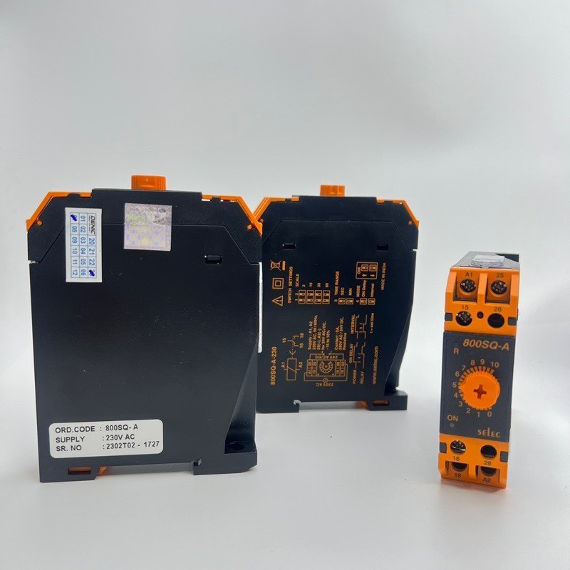 Bộ định thời gian On delay Selec 800SQ-A,bộ định thời Selec 800SQ-A,Timer ON delay 800SQ-A,rơ le thời gian bật trễ Selec