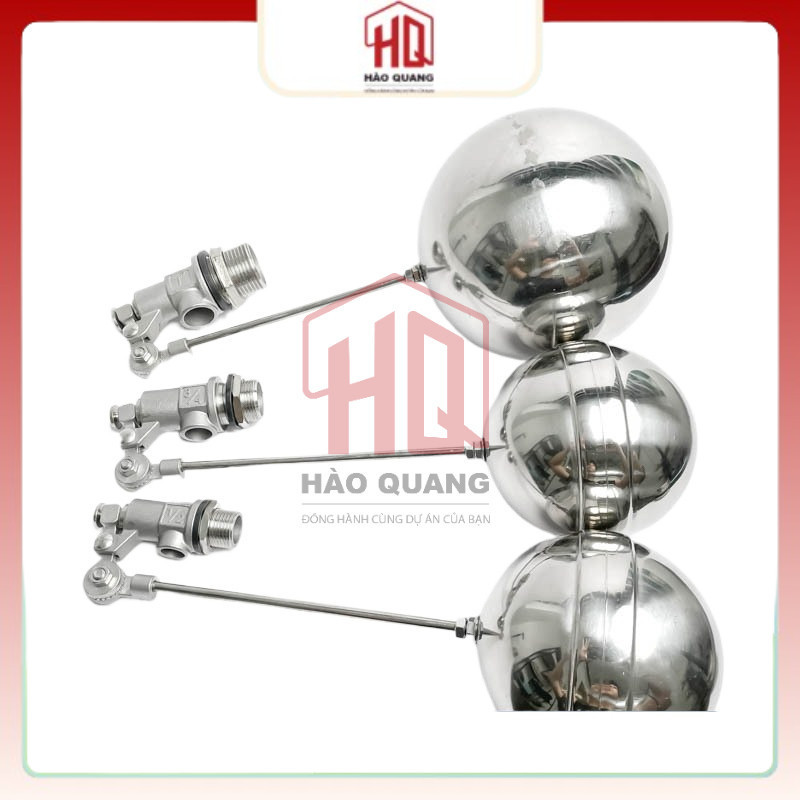 Phao Cơ Inox 304 Phi 21/27 – Van Phao Bồn Nước Tự Ngắt – Lắp Nhanh, Bền Đẹp