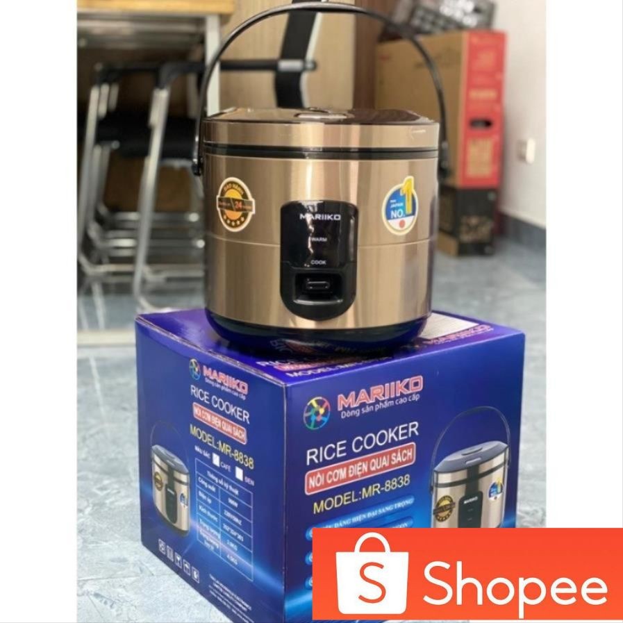 [ CHÍNH HÃNG] Nồi cơm điện nắp gài Marriko Model MR 8838 | Shopee Việt Nam