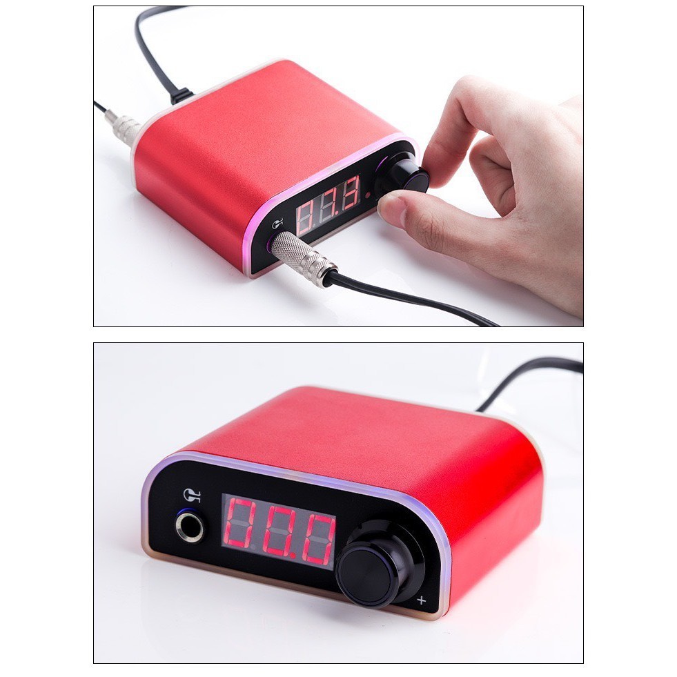 Nguồn Led vuông chuyển màu dùng cho máy xăm pxtm