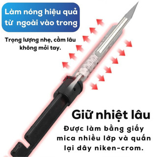 Mỏ Hàn Thiếc 60W - Dao Cắt Nhựa Điện Đa Năng, Cầm Tay - Tiện Dụng Gia Đình Cao Cấp