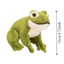 Búp bê nhồi bông ếch Mini DARON, Bộ sưu tập mềm Đồ chơi nhồi bông ếch xanh, Sáng tạo 12cm Hoạt hình vui nhộn Anime Hoạt hình Ếch Đồ chơi nhồi bông Sinh nhật trẻ em