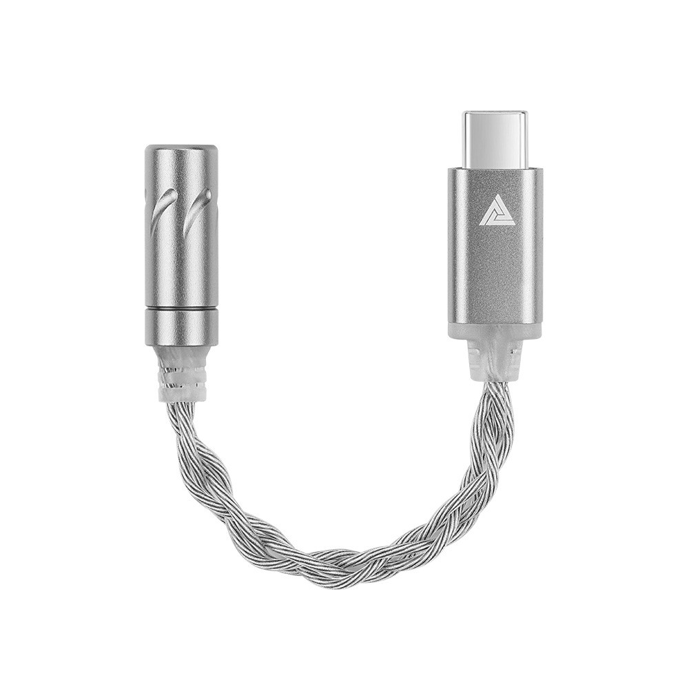Qkz TC MAX + TC MAX PRO Adapter Sang Tai Nghe Cáp Âm Thanh Sang Điện Thoại Di Động Type-C Sang 3.5MM Chip Dây