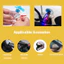 YT4 Năng Lượng Gió LED Bật Sáng Máy Bay Nhỏ Xe Điện Trang Trí Xe Máy Mũ Bảo Hiểm Trang Trí