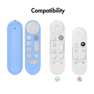 Niki Mềm Silicon Vỏ Bảo Vệ Từ Xa Cho Tivi Streamer 4K 2024 Bộ Điều Khiển Giá Đỡ Có Dây Buộc Dễ Dàng Truy Cập Desig
