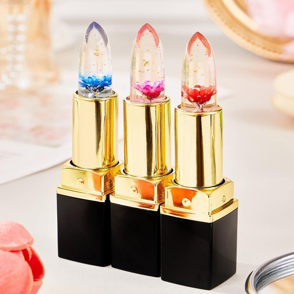 Son môi hoa thạch thay đổi màu sắc lâu trôi dưỡng ẩm Rosetimes Balm Lip O6f3
