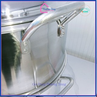 [CHÍNH HÃNG] CHÕ HẤP ĐỒ XÔI NHÔM SIZE 48cm TRƯỜNG THÀNH CAO CẤP HẤP 25KG GẠO, LOẠI 1 DÀY