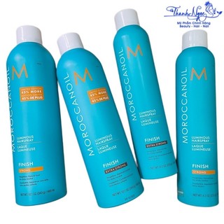 Gôm Xịt Giữ Nếp Tóc Linh Hoạt Moroccanoil Finish Luminous Limited Edition 480ml [ TN ]