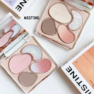 MISTINE Bảng màu toàn diện Bốn sắc thái Bột mịn như đất