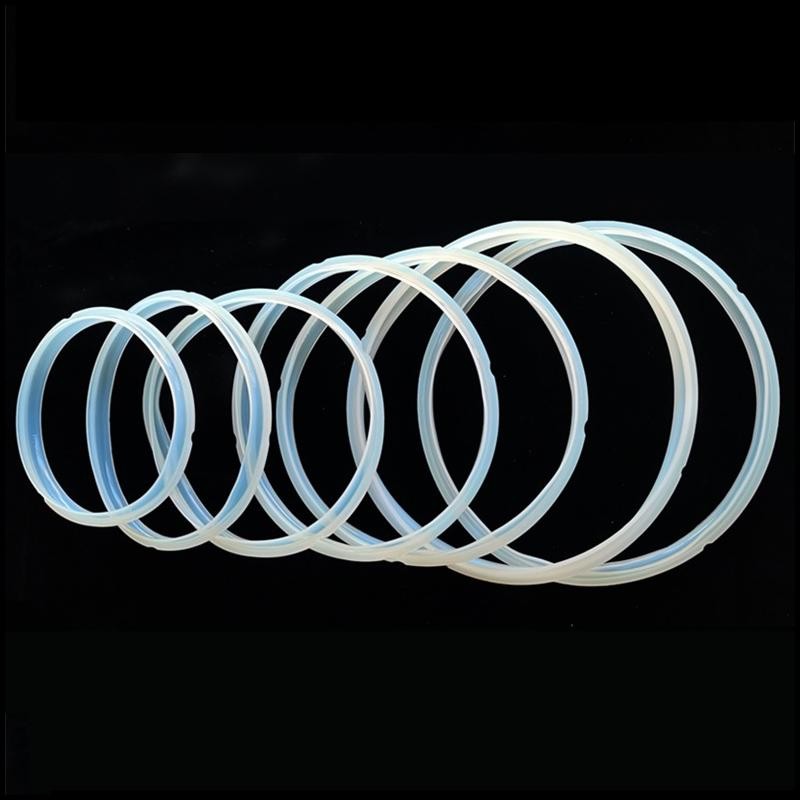 Zthome 18-24cm Cao Su Silicon Thay Thế Rõ Ràng Gioăng Nhà Nồi Áp Lực Con Dấu Vòng HOT