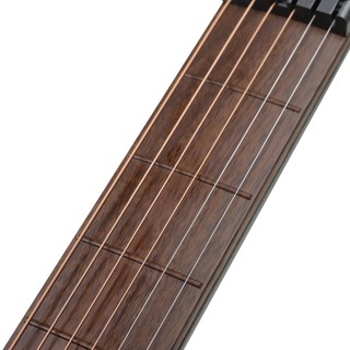 Irin Pocket Guitar Hợp âm Huấn luyện viên 6 Fret Công cụ thực hành di động với tên hợp âm Biểu đồ ngón tay Màn hình hiển thị Metronome cho người mới bắt đầu chơi đàn Guitar Acoustic