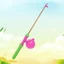 Cần câu cá trẻ em YOLOGO, Cần câu Mini co giãn 38cm / 58cm / 80cm, kiểu dáng đa dạng với dây 50 mét Cần câu hoạt hình cho trẻ em Quà tặng
