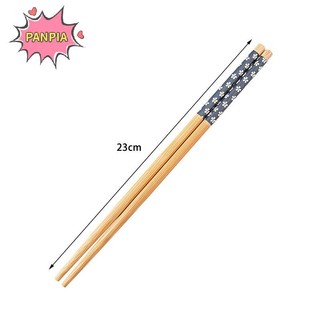 Pnpia 5 / 10 Đôi Đũa Tre Tự Nhiên An Toàn Và Sức Khỏe Có Thể Tái Sử Dụng In Hình Người Lớn Bộ Đồ Ăn Đũa Cổ Điển Cho Cửa Hàng Thực Phẩm Trung Quốc