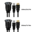 Cáp nối dài gắn xả tương thích BTM USB3 0 và HDTV 1m 2m cho ô tô