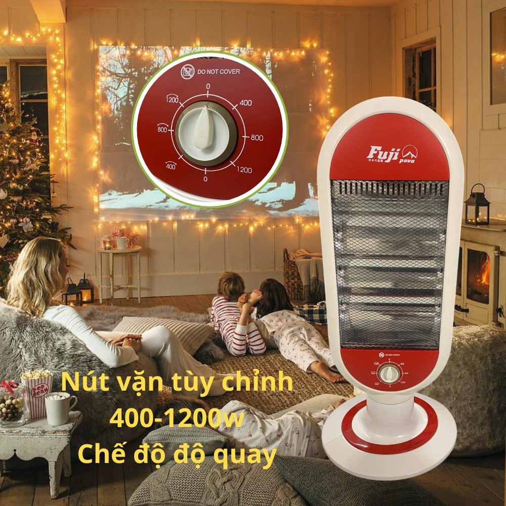 MÁY SƯỞI FUJI CAO CẤP HÀNG CHÍNH HÃNG, QUẠT SƯỞI MÙA ĐÔNG an toàn cho người già và trẻ nhỏ