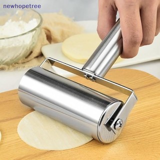 Ntvn Thép Không Gỉ Đôi Cán Pin Chống Dính Bột Bánh Ngọt Con Lăn Nhà Bếp Bánh Bao Máy Bánh Mì Pizza Bánh Dụng Cụ Nướng Bánh OIK