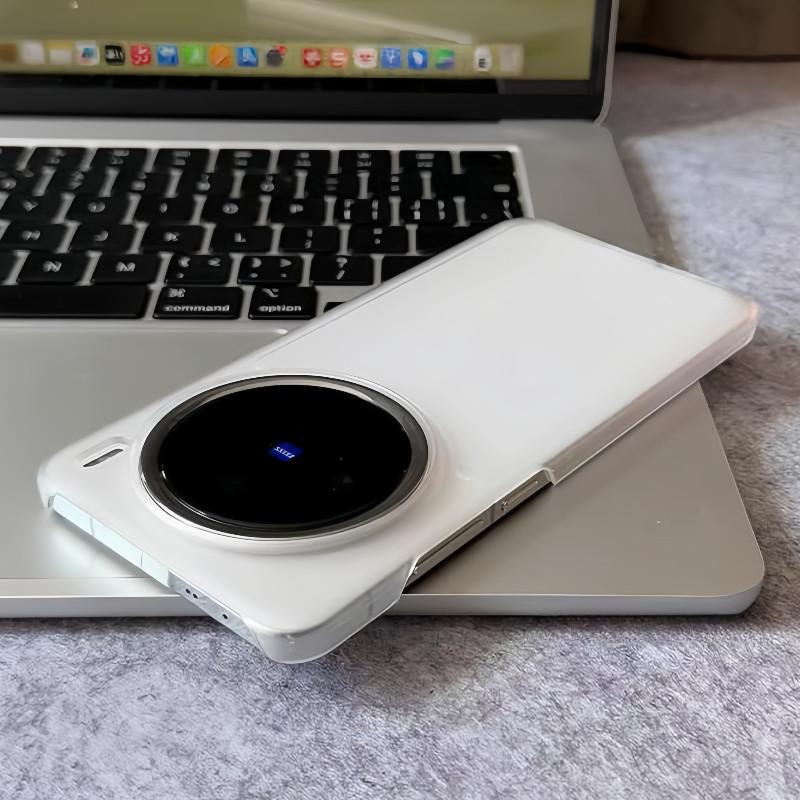 Dành Cho Vivo X300 Ultra X300 Pro X200 Ultra X200S X200 Pro X100 Pro X100s X90 X80 Mỏng Cảm Giác Da Micro Matte Vỏ Điện Thoại Cứng