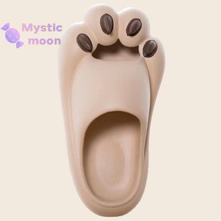 [Mystic] Dép Vuốt Mèo Dễ Thương Mới Mùa Hè 2025 Cho Nam Nữ Cặp Đôi Mặc Ngoài Trời Chống Trơn Trượt Nhẹ Dép Gia Đình [Mới]