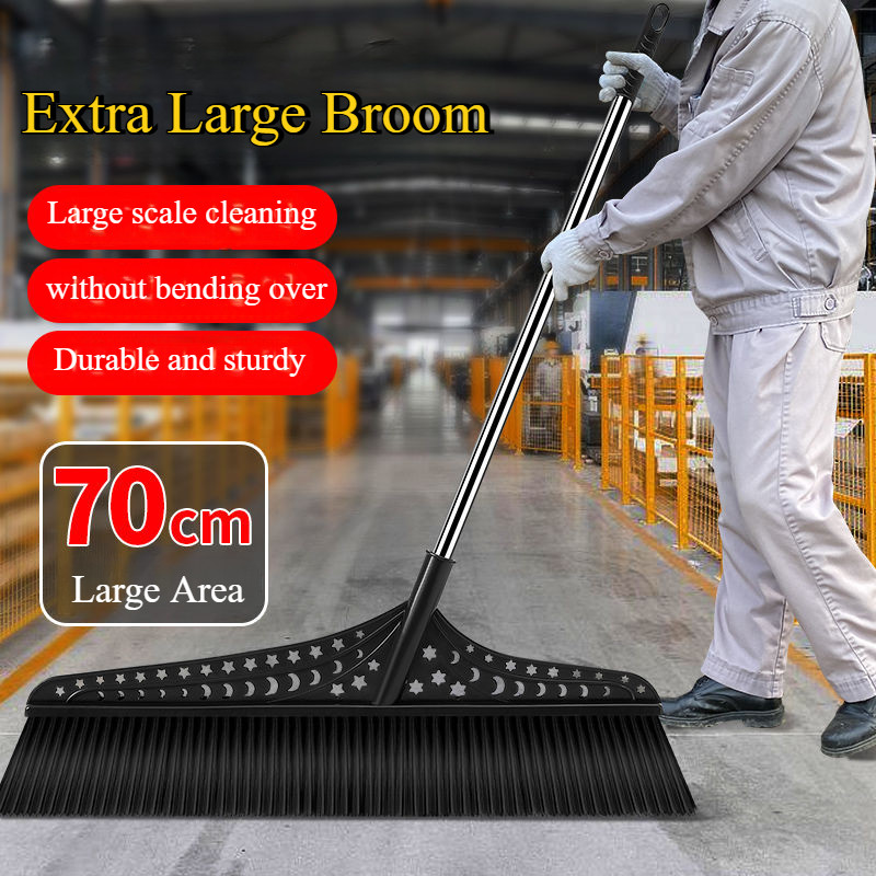 Chổi Sân Lớn Chổi Len Cứng Vệ Sinh Nhà Máy Kho Chổi Ngoài Trời Chuyên Dụng Quét