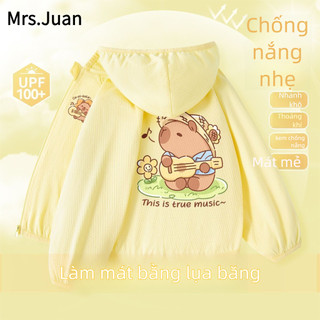 Áo chống nắng Capybara cho bé – Mỏng nhẹ UPF cao, mát lạnh, nhanh khô, khoác hè dễ chịu