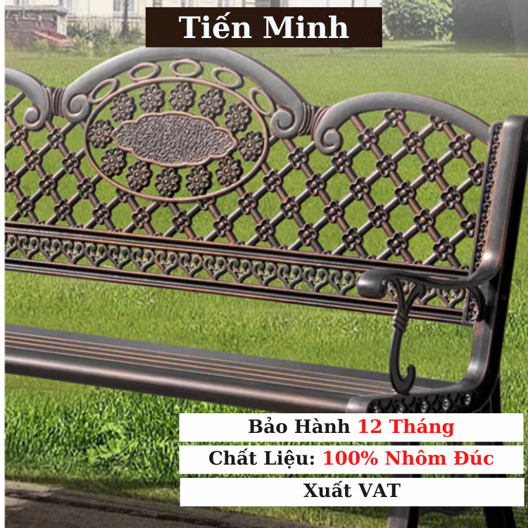 Ghế Ban Công Nhôm Đúc Nhập Khẩu Cao Cấp Sang Trọng, Bền Đẹp Lý Tưởng Cho Sân Vườn Ngoài Trời –TM01