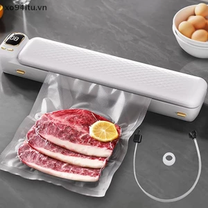 XOITU Máy Hút Chân Không Niêm Phong Ống Máy Niêm Phong Thực Phẩm Tự Động Ống Bơm Bên Ngoài VN