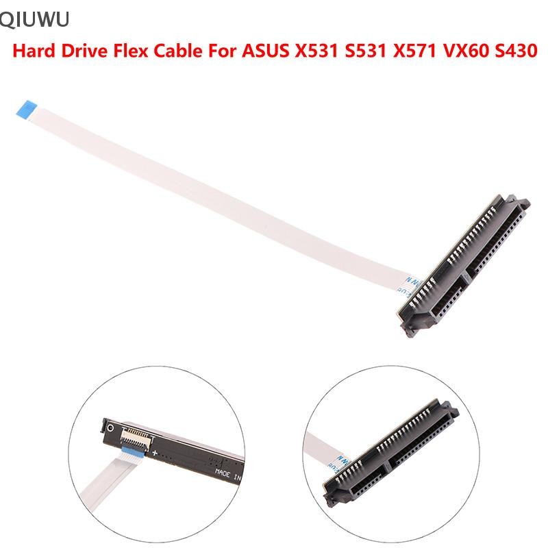 QIUWU Dành Cho ASUS X531 S531 X571 VX60 SATA Ổ Cứng HDD Đầu Nối SSD Cáp Mềm Cáp Đĩa Cổng Cáp.