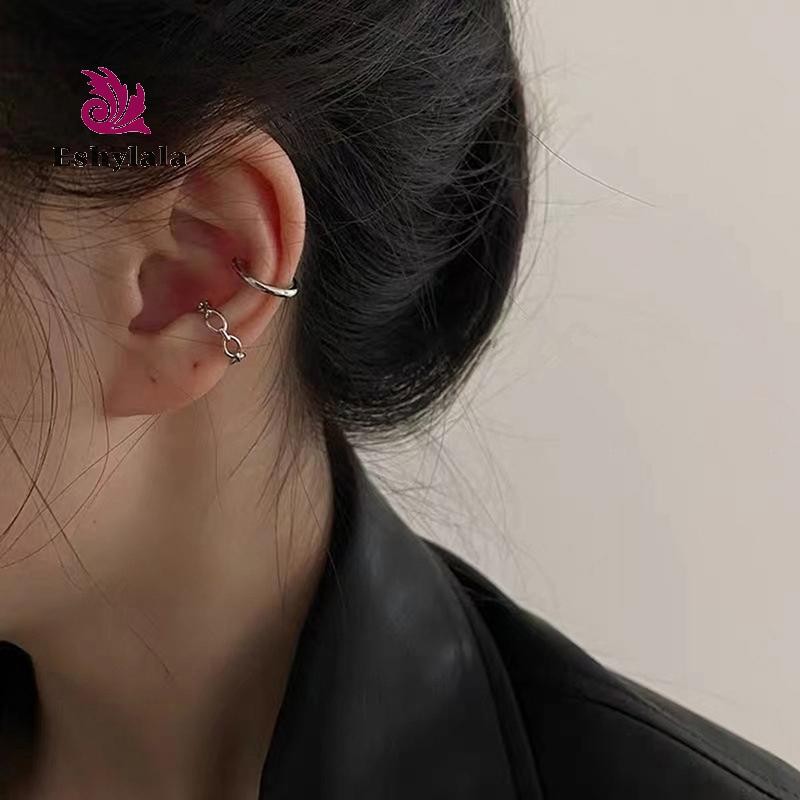 3 Cái / bộ Kẹp Bông Tai Nữ Unisex Thời Trang Tối Giản Sụn Vòng Bông Tai Bộ Vòng Đeo Tai Giả Khuyên Kẹp Trên Bông Tai [MỚI]