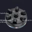 Điện Sốc Ngón Tay Máy，Trò chơi nhóm giật điện ngẫu nhiên bàn xoay，Chơi Game Điện Sốc Roulette Cogs Nói Dối