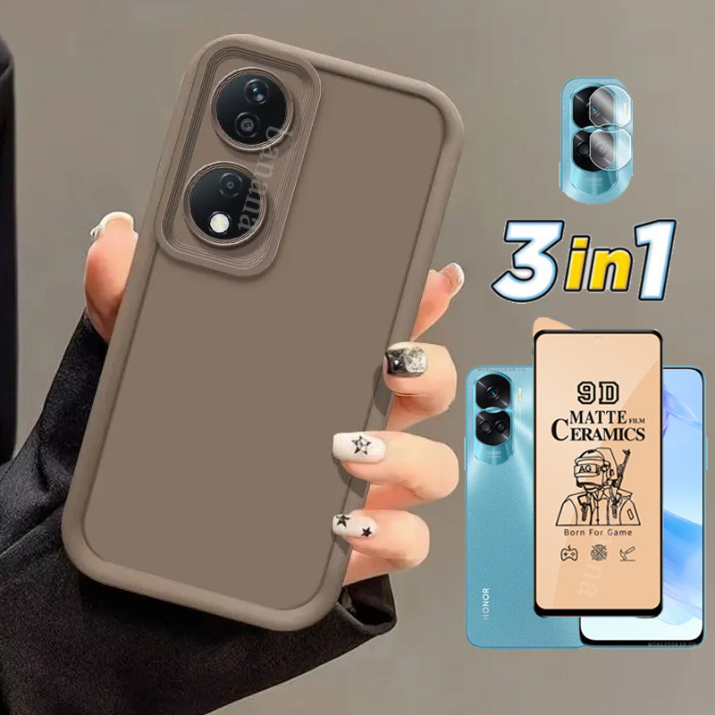 Ốp điện thoại chống sốc trọn gói 3in1 Honor 90 Lite cho Honor 200 Lite Honor X6B X7B X8B X8C X7C Kính cường lực gốm + Phim ống kính 24194440499