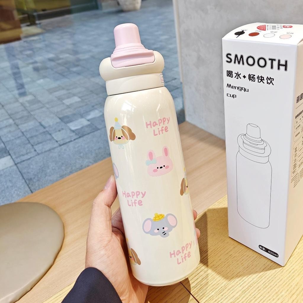 Bình Giữ Nhiệt HAPPY 620ml - Ly Inox 316