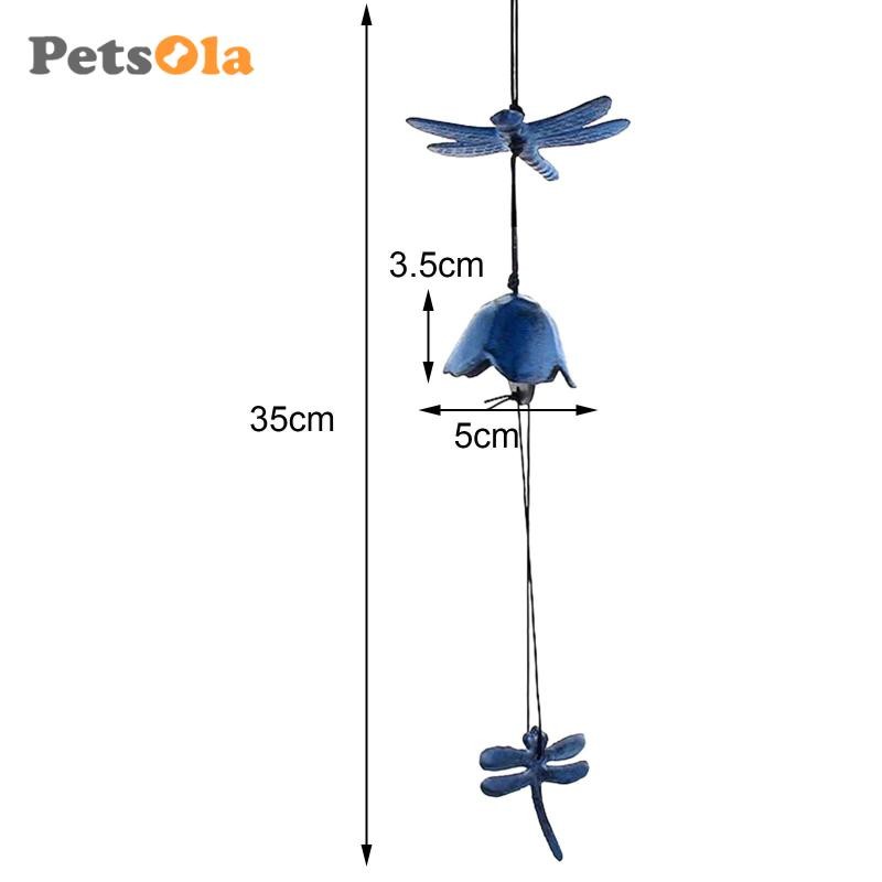 Nhật Bản Chuông Gió Windchime Chuồn Chuồn Trang Trí Vintage Gang Gió Chuông Sân Sân Trang Trí Nhà Trang Trí Phòng