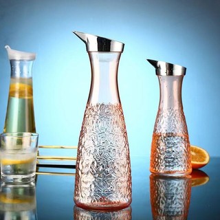 Acrylic PC Ấm Siêu Tốc Rượu Trong Suốt Họa Tiết Búa Đựng Rượu Chống Sốc Hộ Gia Đình Cói