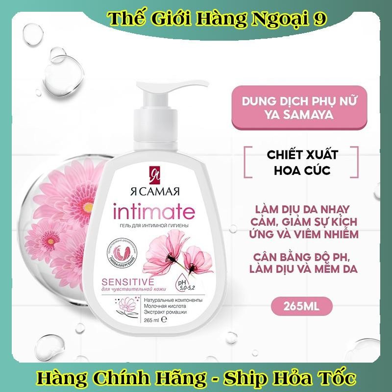 [CÓ CHE TÊN] Dung dịch vệ sinh Intimate YA SAMAYA 265ML của Nga