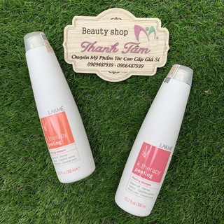 Dầu gội giảm gàu dành cho tóc dầu và khô Lakme K.Therapy Peeling Shampoo 300ml [ TN ]