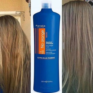 Kem hấp ủ khử sắc tố cam cho tóc nhuộm màu tone lạnh Fanola Anti-Orange mask (No-orange) 1000ml [ TN ] [ TN ]